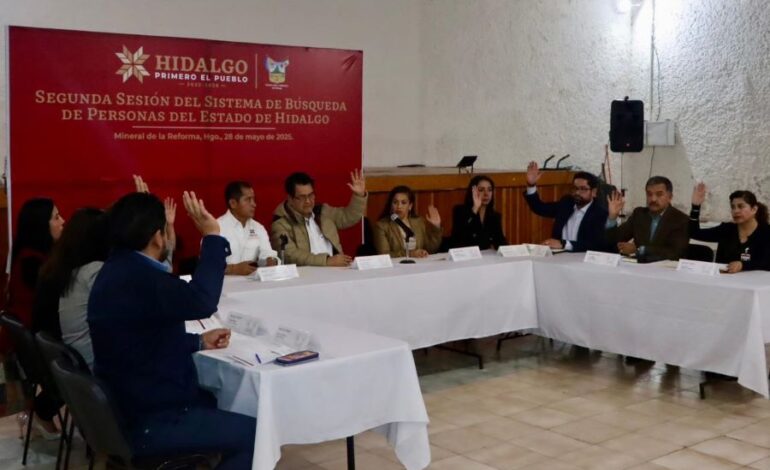 Gobierno de Hidalgo Refrenda Su Compromiso Con la Búsqueda y Localización de Personas