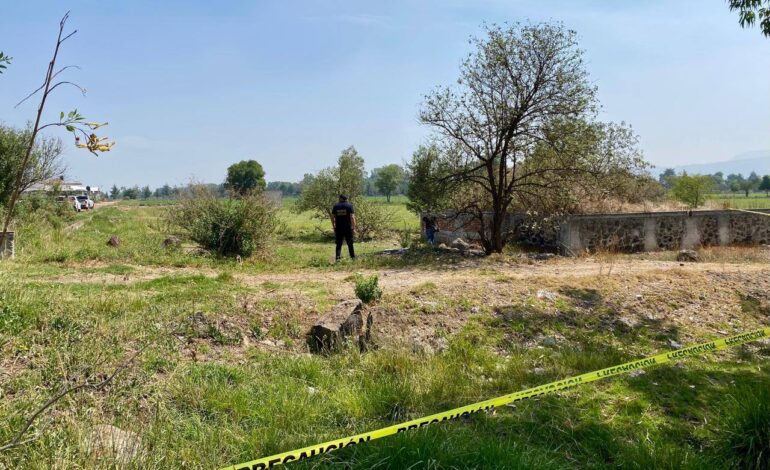 Aparece el Cadáver de un Hombre Embolsado en San Nicolás el Grande, Municipio de Tulancingo
