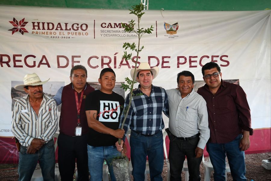 Impulsa Saderh La Acuacultura Con La Entrega de 225 Mil Crías de Tilapia