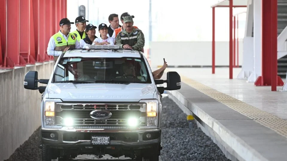 Claudia Sheinbaum, Realizó Recorrido de Supervisión del Tren Ciudad de México-AIFA-Pachuca