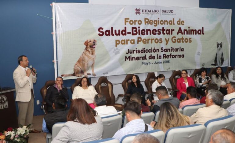 Presentan Avances en Bienestar Animal de la Jurisdicción Sanitaria No. 5