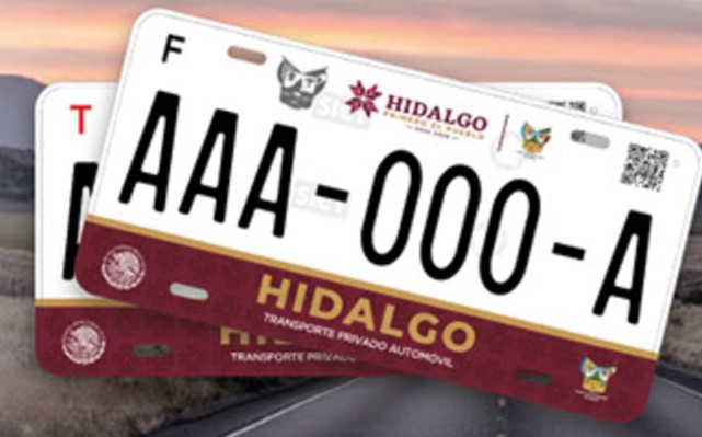 Hidalgo Renueva Matrículas Vehiculares Dañadas; Empresa Podría Ser Sancionada