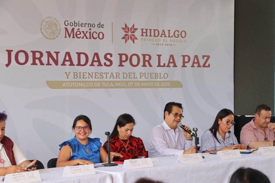 Jornada por la Paz y Bienestar del Pueblo, en Atotonilco de Tula