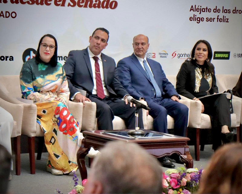 Sistema DIFH, participó en el evento cultural “Juventud que Inspira: Prevención desde el Senado”