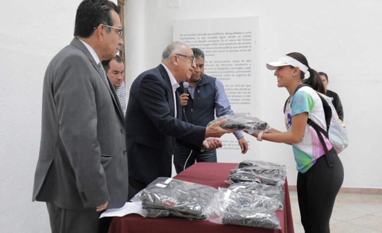 UAEH Abandera Delegación Deportiva Rumbo a Universiada Nacional 2025