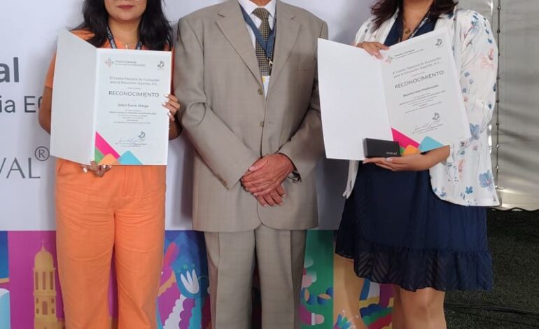 Egresadas UTEC Reciben el Premio CENEVAL al Desempeño de Excelencia EGEL