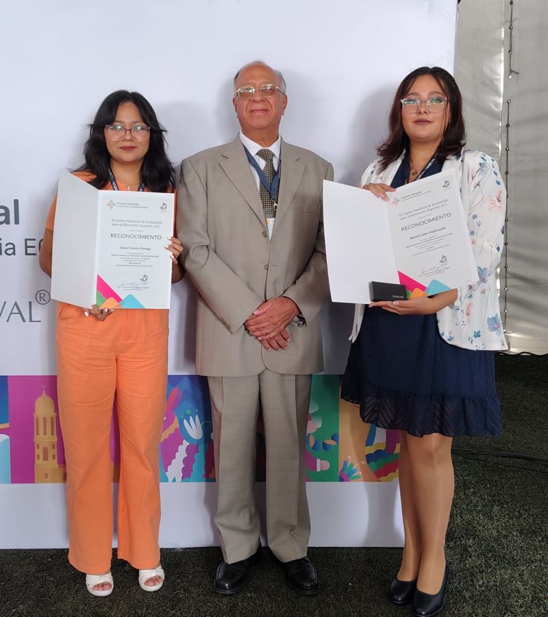 Egresadas UTEC Reciben el Premio CENEVAL al Desempeño de Excelencia EGEL