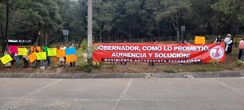Gobernador de Hidalgo Julio Menchaca Promete Audiencia a Antorchistas
