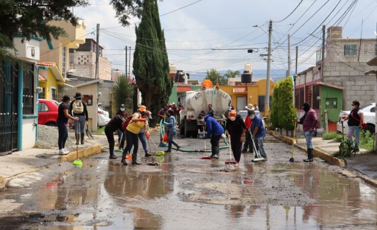 Gobierno de Hidalgo Desplegó Operativo Ante Emergencia en Mineral de la Reforma