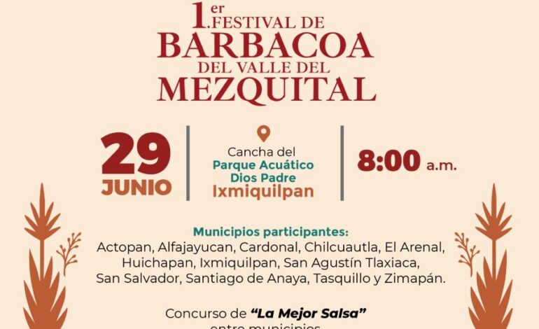 Ixmiquilpan Se Prepara Para Saborear El Festival de La Barbacoa del Valle del Mezquital