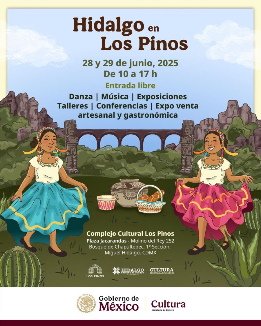 Las Culturas Vivas de Hidalgo Regresan al Complejo Cultural Los Pinos