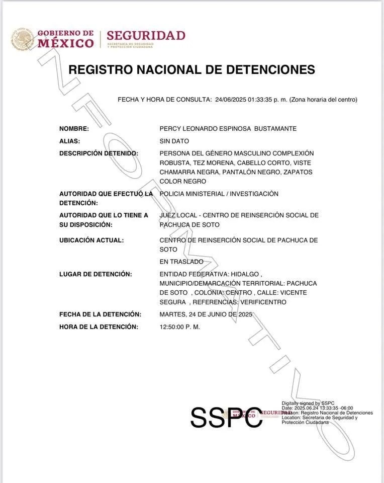 Por abuso Sexual Agravado, La PGJEH Aprehendió a Líder del Sindicato Único de Trabajadores al Servicio del Municipio de Pachuca