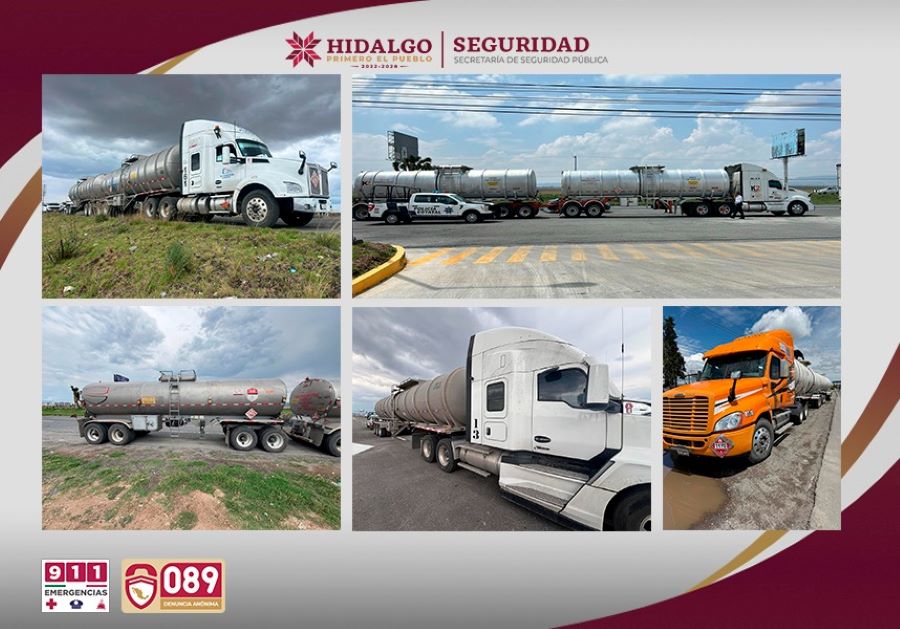 Policía Estatal Recupera Más de 380 Mil Litros de Hidrocarburo en Una Semana