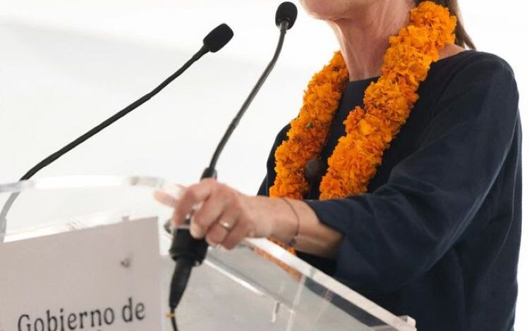 Presidenta Claudia Sheinbaum Supervisa Obra del Hospital Comunitario Imss Bienestar de Maruata, Michoacán y Anuncia Su Inauguración Para El 15 de Agosto