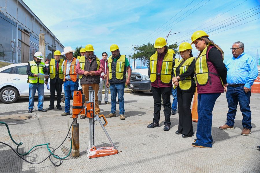 Anuncia la Alcaldesa de Tulancingo Inicio de Pavimentación Hidráulica con Apoyo Estatal  en La Ciudad con Inversión de 15.5 Mdp