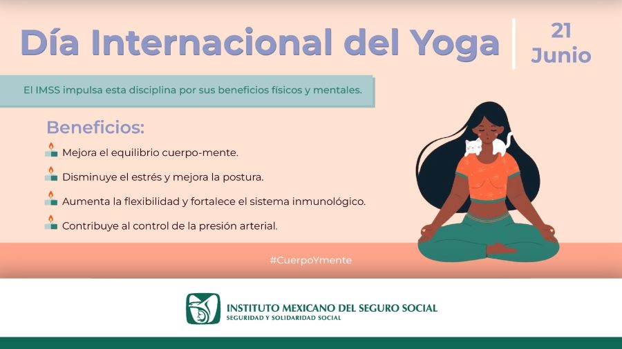 Promueve IMSS Hidalgo practicar yoga por sus beneficios físicos y mentales