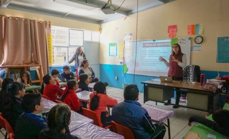 Promueve SEPH Jornada de Educación para la Salud en Mineral del Chico