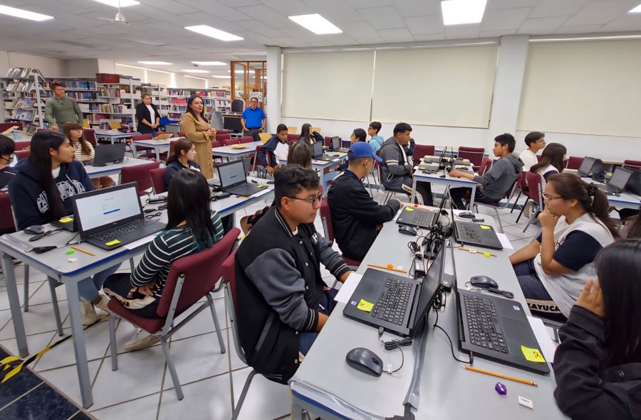 Realizan Prueba PISA 305 Estudiantes Hidalguenses de Educación Media Superior