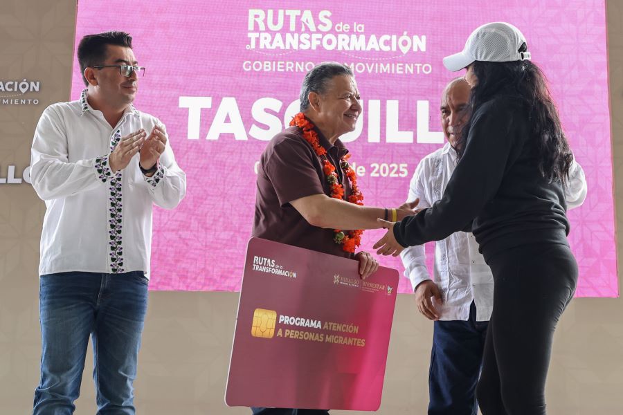 Rutas de la Transformación Benefician a Tasquillo con 62.6 Millones de Pesos Para Acciones y Proyectos de Infraestructura
