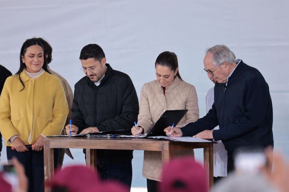 Firman Convenio Secretaría de Bienestar y el ISSSTE Para Salud Casa Por Casa