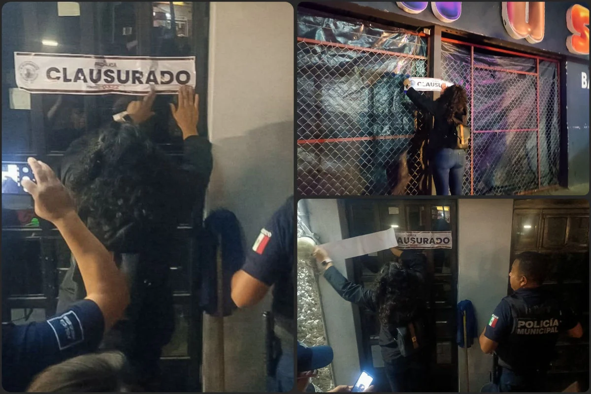 El Ayuntamiento de Pachuca Clausura el Bar “Friends”, Ubicado en Ferrocarril Central y el Bar “Quiubo”, en Bulevar Colosio, Colonia Santa Julia