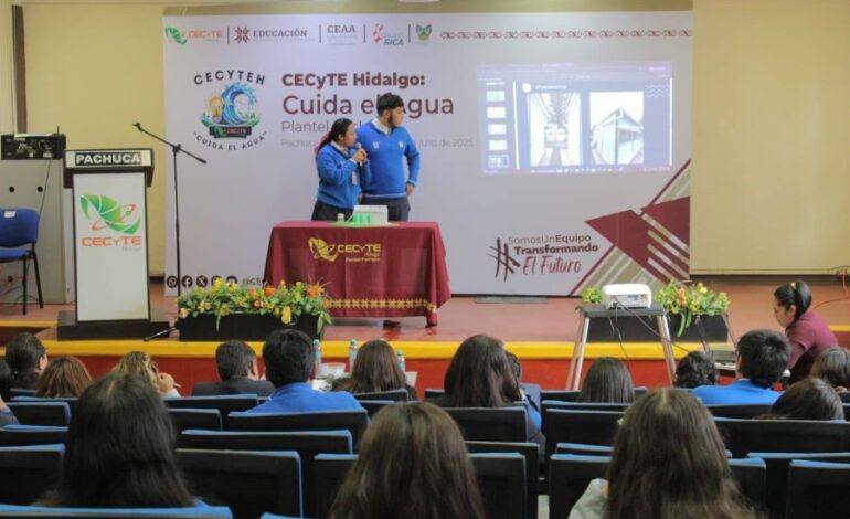 CECyTE Hidalgo Realizó Concurso “Cuida el Agua”