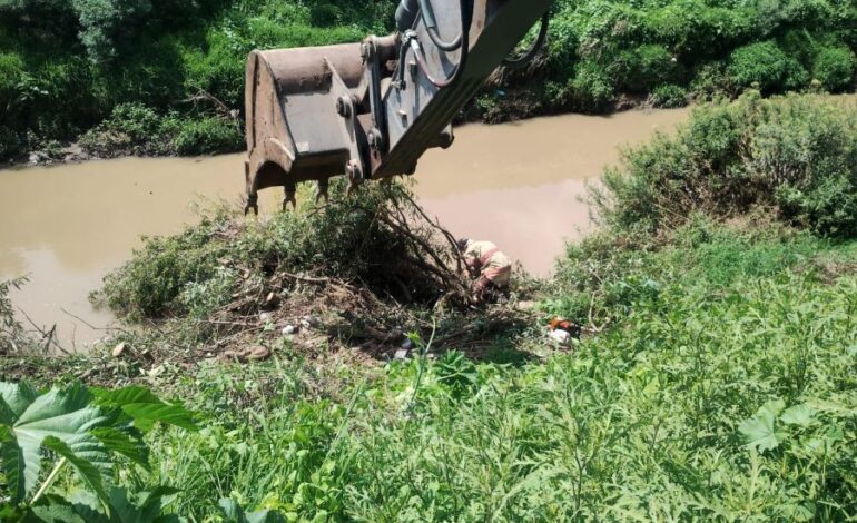 Casi 12 Km de Drenes y Afluentes Limpios en Tulancingo