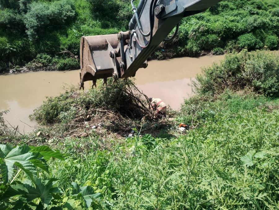 Casi 12 Km de Drenes y Afluentes Limpios en Tulancingo
