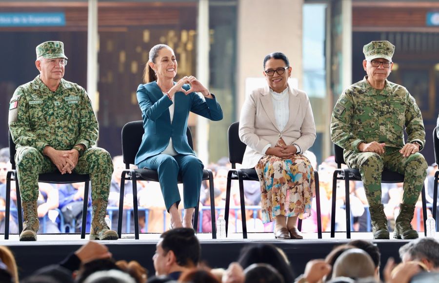 Presidenta Claudia Sheinbaum Celebra Programa “Sí al Desarme, Sí A La Paz” y Anima a Que En Todos Los Rincones del País Se Atiendan Las Causas Que Generan La Violencia