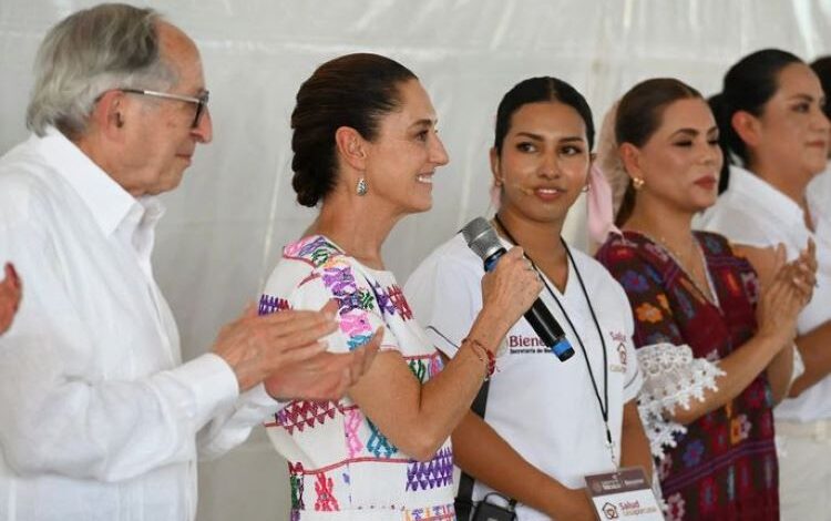 Con Salud Casa Por Casa No Quedará Ningún Adulto Mayor Sin Ser Visitado en Su Domicilio: Presidenta Claudia Sheinbaum en Acapulco, Guerrero
