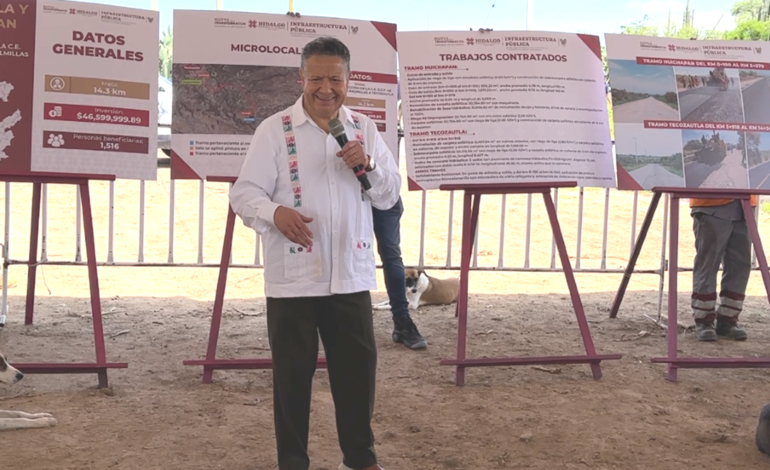 Más de 130 millones Obras “Transforman” Tecozautla