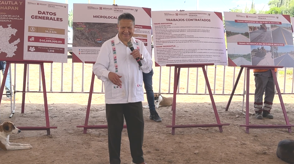 Más de 130 millones Obras “Transforman” Tecozautla