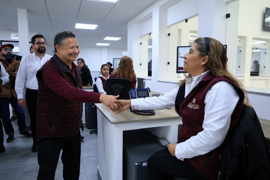 Mandatario Supervisó Las Instalaciones del Nuevo Centro Regional de Hacienda Metropolitano de Pachuca