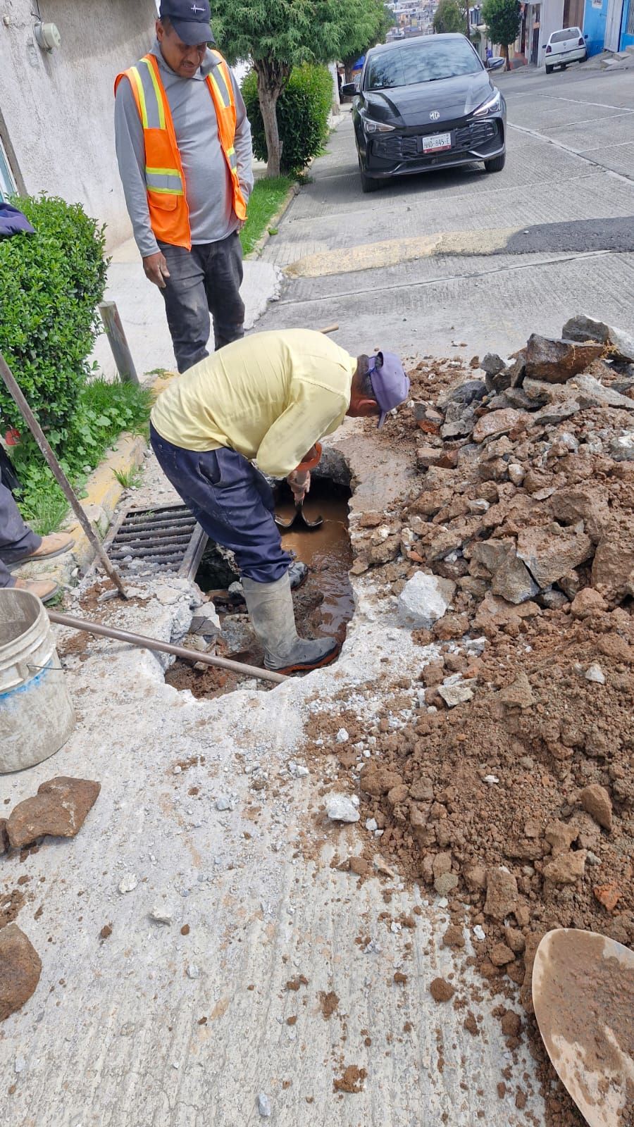 Organismo Operador de Agua (Caamt) Detecta Fugas en Red las Colonias Guadalupe, 20 de noviembre y Francisco I. Madero