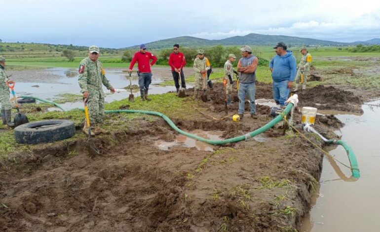 Reporte de lluvias en Hidalgo