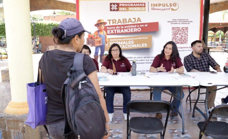 STPSH coloca a trabajadores en empresas agrícolas formales