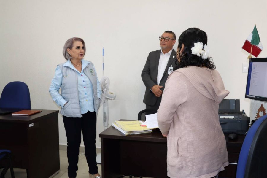 Supervisa Rebeca Aladro funcionamiento de Oficinas y Juzgados en Actopan, Zimapán y Jacala