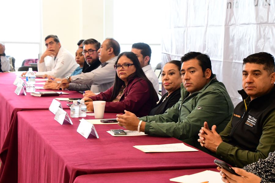 Reunión de Cojuve Reforzar Las Acciones de Prevención y Control en Materia de Salud Pública en Región Tulancingo