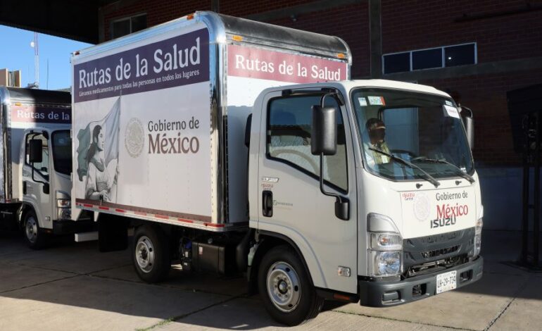 Llegan a Hidalgo 18 Vehículos Se Suman a Los 45 Ya en Circulación, Sector Salud Para Abastecimiento de Medicamentos.