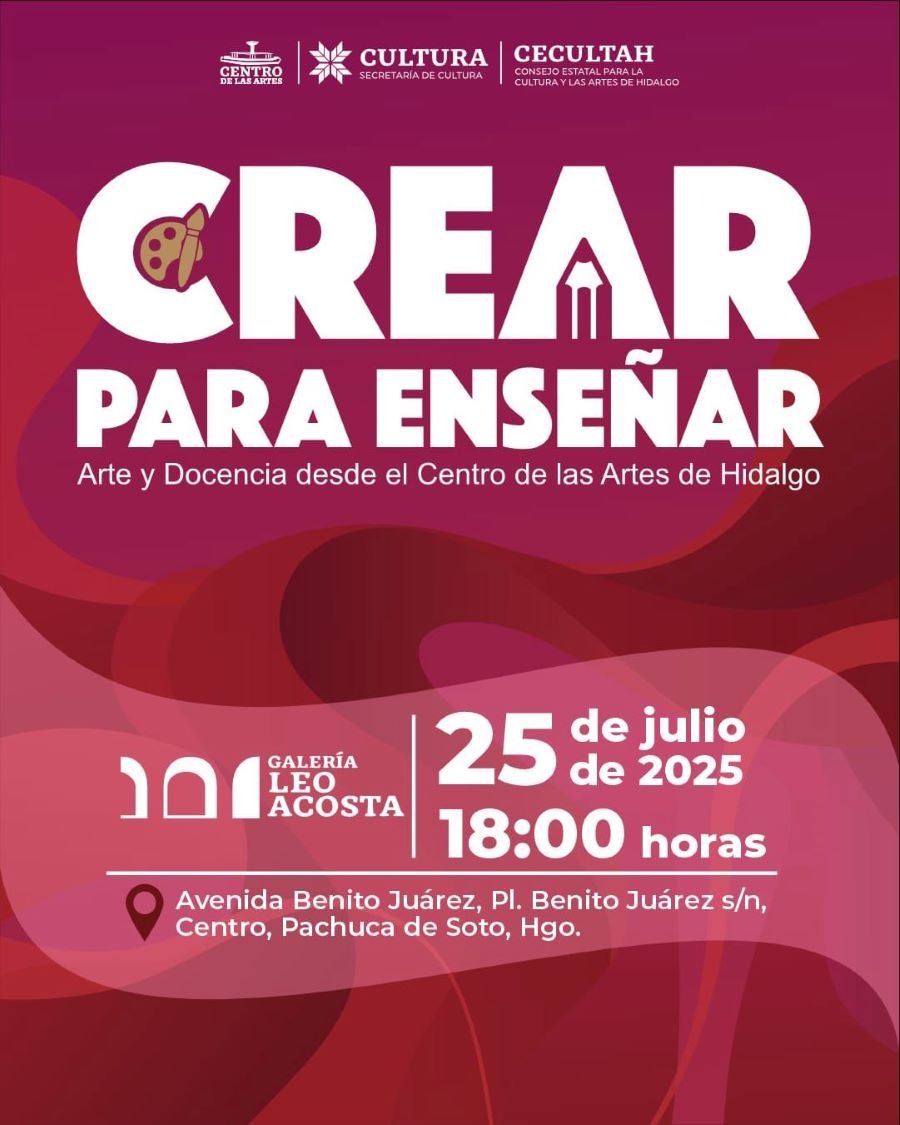 “Crear para Enseñar” llega a la Galería Leo Acosta con obras de docentes del CAH