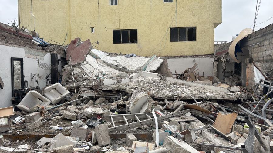 Cuatro Personas Lesionadas, Resultado de Una Explosión en Casa Habitación en la Colonia El Tezontle
