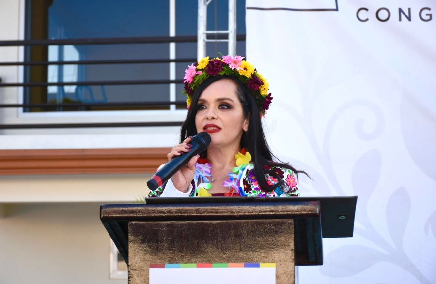 Diputada Paloma Barragán rinde primer informe de actividades y resalta beneficios para la Huasteca hidalguense