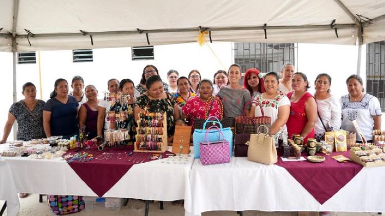 En Campeche, Presidenta Claudia Sheinbaum Inaugura Centro Libre Para Las Mujeres en Calakmul