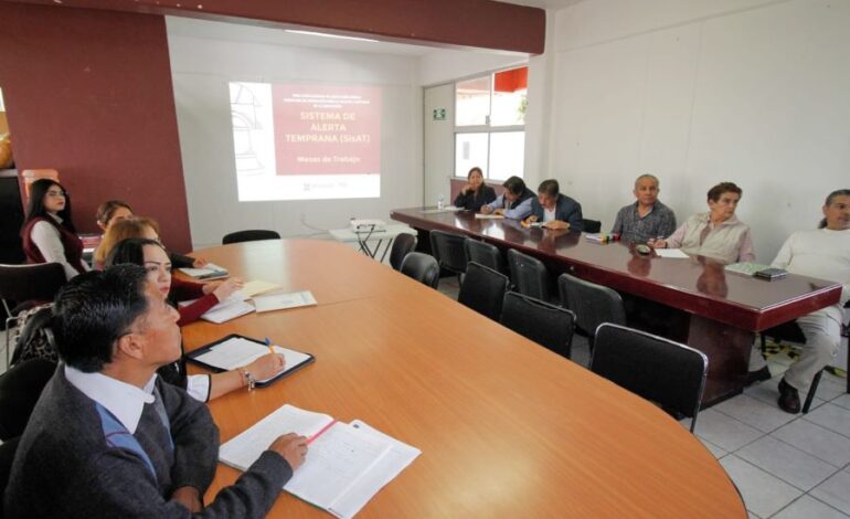 Hidalgo Fortalece la Aplicación del Sistema de Alerta Temprana (SisAT) en Educación Básica