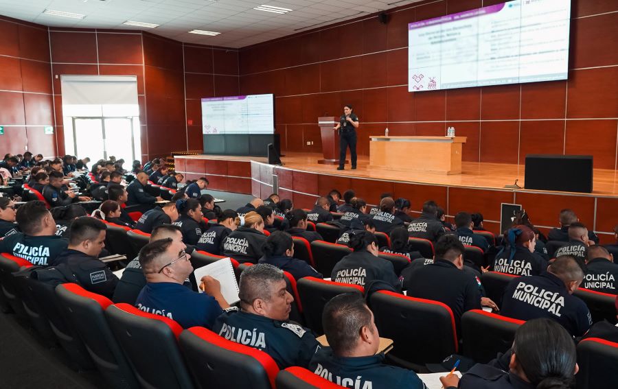 Imparte SSPH Capacitación a Más de 200 Policías Municipales