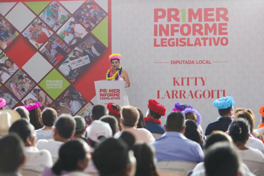 Presupuesto Histórico y Gestión Social Marcan el Primer Año Legislativo de Kitty Larragoiti