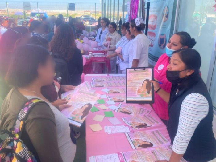 Realiza IMSS Hidalgo Actividades En Torno a Semana de Lactancia Materna en Tizayuca