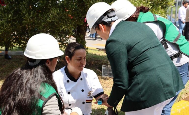 Realiza IMSS Hidalgo Simulacro de Hipótesis de Incendio