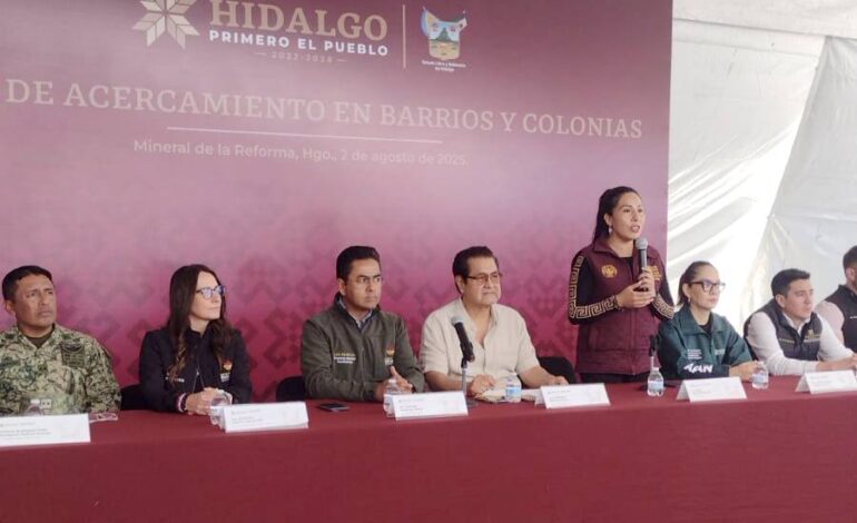 Habitantes de la Colonia Militar de Mineral de La Reforma Pidieron Apoyo al Gobierno del Estado