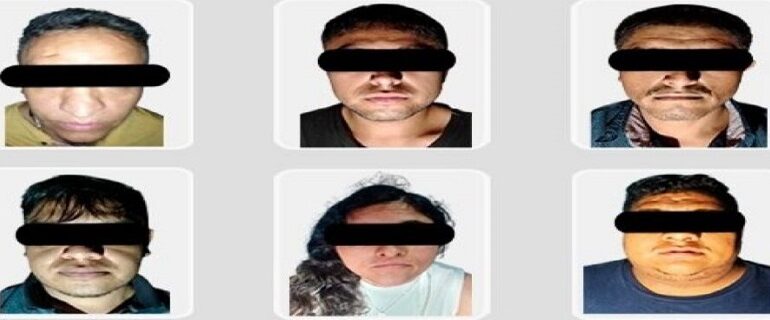 Cinco Hombres y Una Mujer Detenidos en Operativos Simultáneos Presuntos Narcomenudistas en Tulancingo